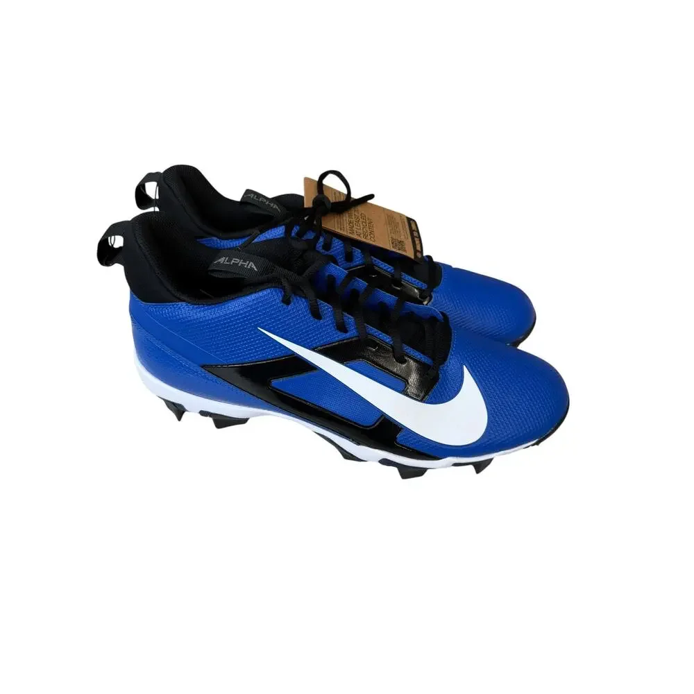 Nike Men's Hyper Royal Blue Alpha Menace 4 Shark Football Cleats Size 12